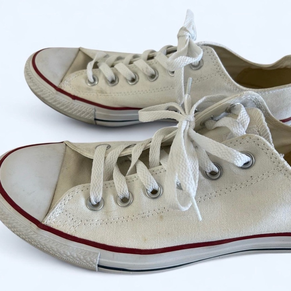 Converse Classic White Canvas Sneakers - Picture 5 of 7
